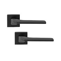 Ручки на розеті FIMET Corsa 1354 (211B) NM матовий чорний